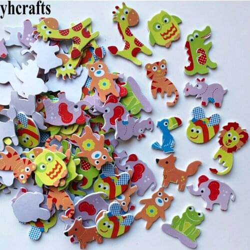 1bag/LOT.owl frog lion dinosaur giraffe squirrel rhinoceros bee foam stickers kindergarten crafts Activity items room ornament