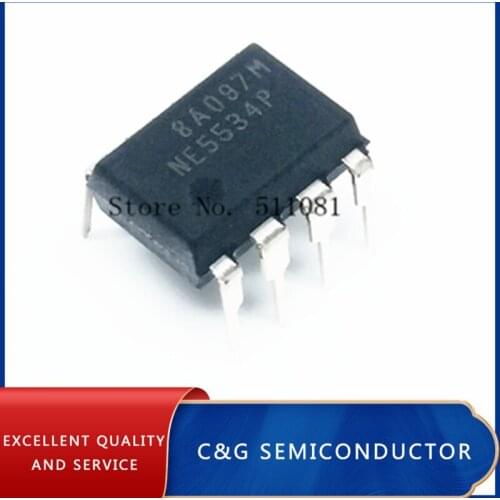 5PCS NE5534 NE5534P DIP8