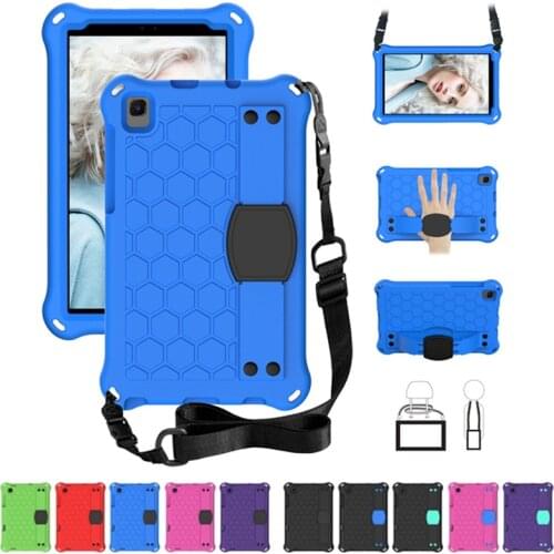 For Samsung Galaxy Tab A7 Lite 2021 CASE Shockproof Hand Strap Shoulder Kids Safe Eva Case for SM-T220 SM-T225 8.7inch Cover