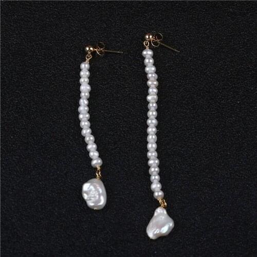 Серьги с жемчугом Daking.qinyi China At AliExpress