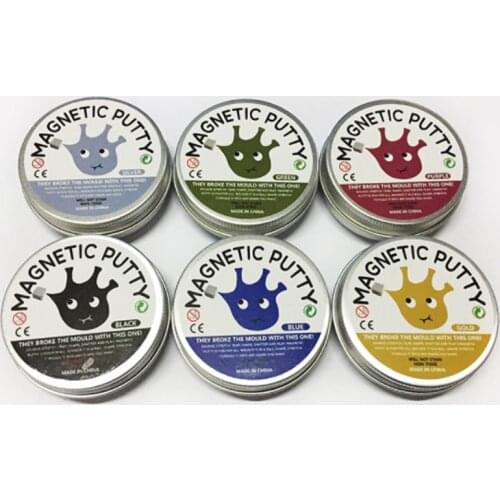 Child Adult DIY Plasticine Toys Play Dough Slim Ingesting Magnet Mud Magnetic Rubber Mud personality Decompression