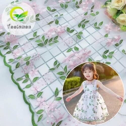 Children Womens Lace Fabrics High Quality Bridal Lace Embroidery Nigerian Net Lace Fabrics BLL04
