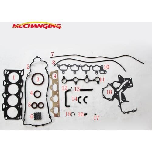 For HYUNDAI EF SONATA SIRIUS II G4JS Full Engine parts Overhaul Package Engine Rebuild Kits Seal Gasket 20910-38E00 50213700