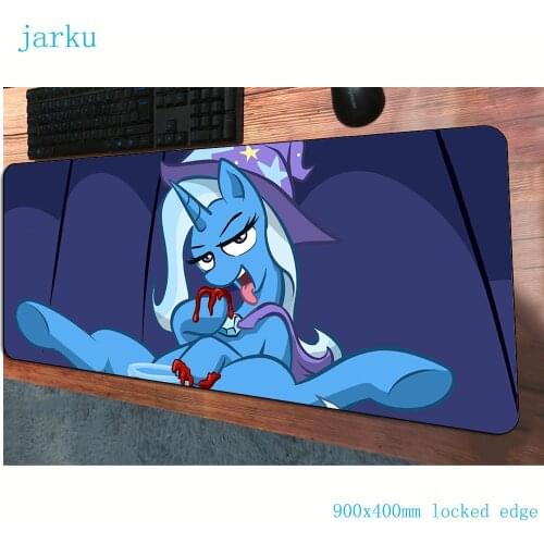My little pony mouse pads 900x400x3mm pad to mouse notbook computer mousepad Gift gaming padmouse gamer to keyboard mouse mat