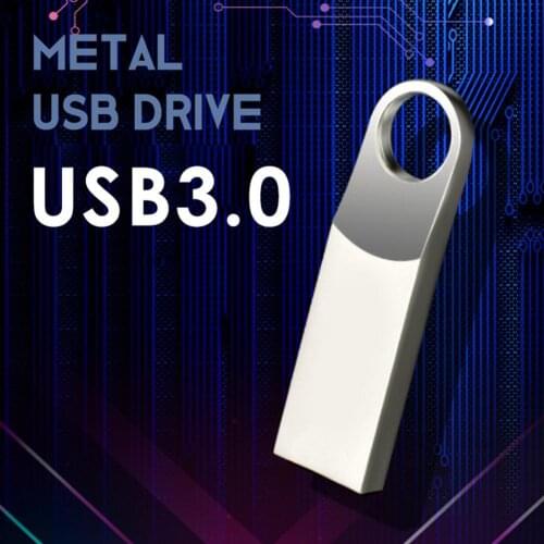 4/8/16/32/64/128GB Mini Metal USB 3.0 High Speed U Disk Flash Drive Memory Stick