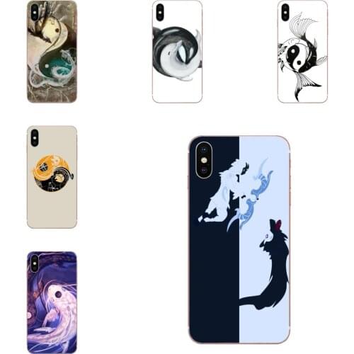 Soft Case Coque Cover Chinese Yin Yang Fish For HTC Desire 530 626 628 630 816 820 830 One A9 M7 M8 M9 M10 E9 U11 U12 Life Plus