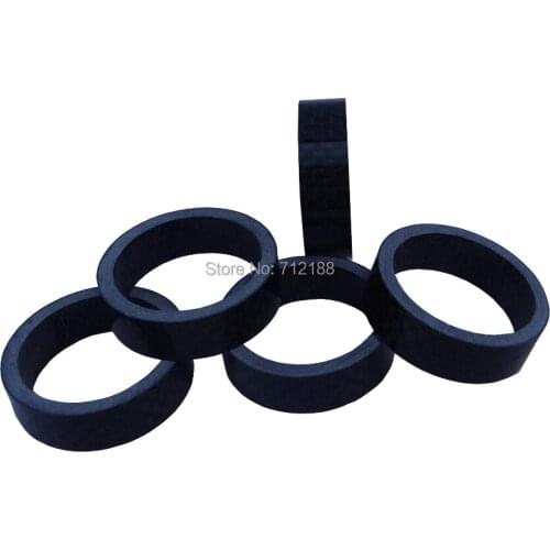 Carbon Bike Cycling Headset Stem Spacers Set 10mm 1 1/8"