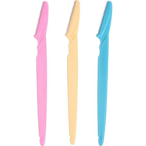 Stainless steel sharp eyebrow trimming knife Make-up eyebrow shaver Shaving knife Eyebrow trimmer Beauty tools