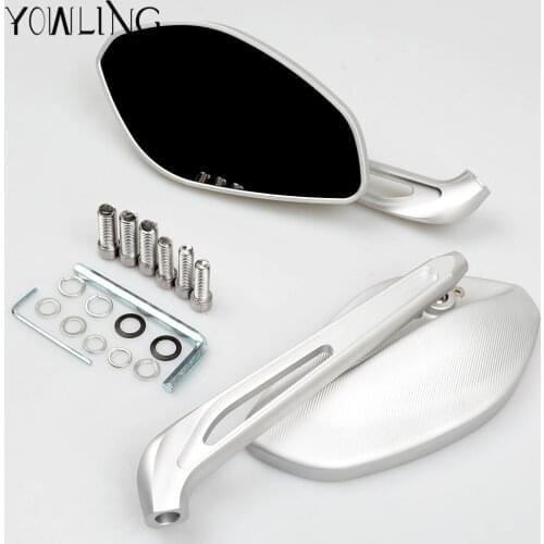 New Stripe Rearview Side Mirrors Stripe Rearview Mirrors for ducati monster 696 796 1200 s 821 889 1200 1199 1099 monster 696