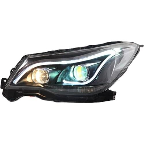 Goodmolds Manufacturing and wholesale led head lights 2013-2015 front lamps for subaru forester