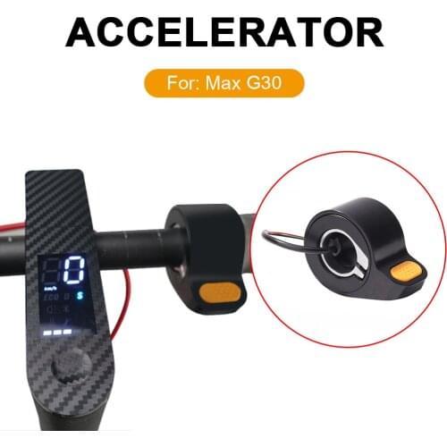 Electric Scooter Accelerator Thumb Throttle Speed Dial Thumb Throttle Speed Control for Ninebot Max G30 Accessories