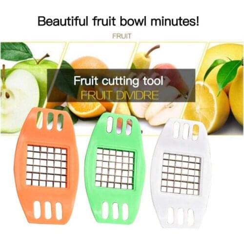 1pcs Vegetable Potato Slicer Cutter Chopper Potato Cutting Device Potato Cutting Fries Tool Kitchen Chips Making Tool