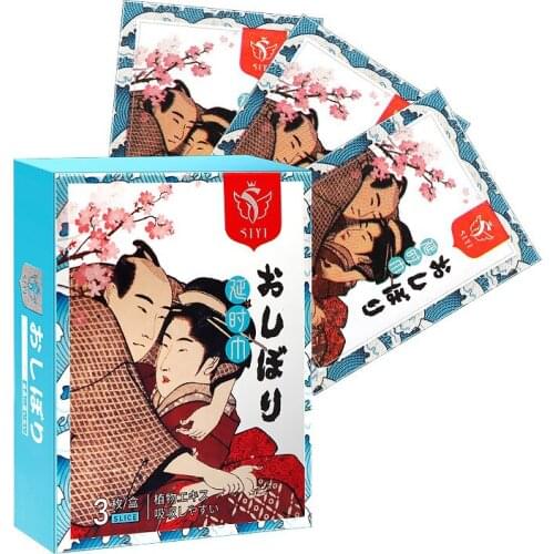 Siyi Mens Delayed Wipes Portable Non-numbing Delayed Ejaculation Spray Health Care Products India God Oil Adult Sex Products