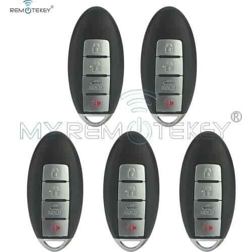Remtekey 5pcs CWTWBU735 Smart Key 4 Button 315mhz with ID46 Chip for Nissan Maxima Sentra 2007 2008 2009 2010 2011 2012