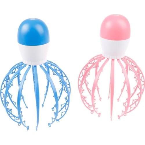 Vibration Anti Stress Massage Rechargeable Battery Octopus Massage Device Scalp Head Massager Electric Claw Alleviate Fatigue