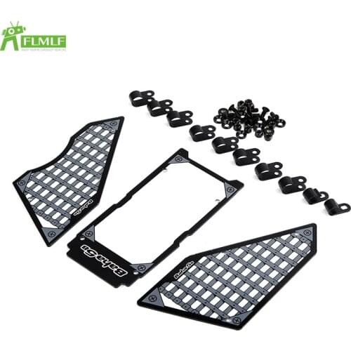 Explosion Proof Protective Car Window Set Fit for 1/5 HPI ROFUN BAHA ROVAN KM BAJA 5B Rc Car Toys Parts