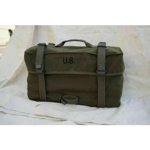 WW2 WWII US ARMY Korean War M-1945 FIELD CARGO BAG SUBPACKAGE LOWER PACK BACKPACK SOLDIER MILITARY WAR REENACTMENTS EQUIPMENT