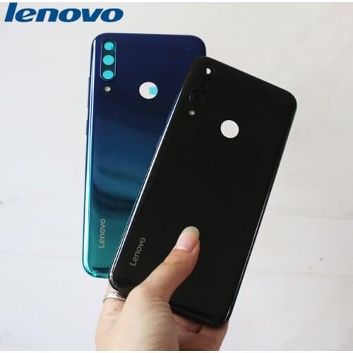 100% New Original Lenovo K10 Plus Battery Back Cover Rear Door Housing Case Replacement Parts With Camera Lens + Buttons + Logo