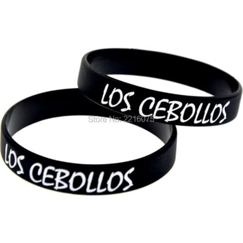 300pcs LOS CEBOLLOS wristband silicone bracelets free shipping by DHL A