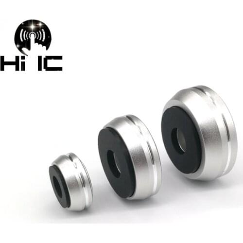 4 Pcs Various Sizes Solid CNC HIFI Audio Speaker Spikes Preamp DAC Foot Pad Anti-shock Shock Absorber Isolation Nail Stands