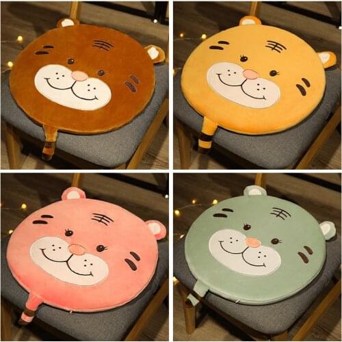 40cm Soft Cute Cartoon Tiger Cushion Plush Toys Stuffed Lovely Animals Pillow Doll For Girls Kids Friends Birthday Gifts