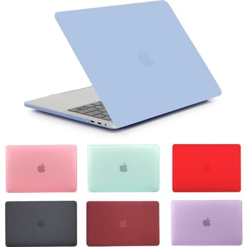 For Macbook Air 13 A2337 A2179 A1932 M1 Chip Pro 13 12 11 15 A2338 A2289 Touch Bar for Mac book Pro 16 A2141 Laptop Matte Case