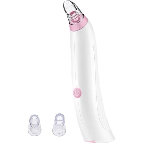 Electric Facial Blackhead Remover Vacuum Suction Skin Deep Nose Pore Cleaner with Three Kind Suckers Clean Skin Care Tool