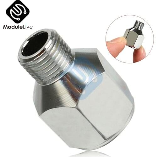 Hot 1/4'' BSP Female to 1/8'' BSP Male Airbrush Hose Fitting Connector Adaptor Diy