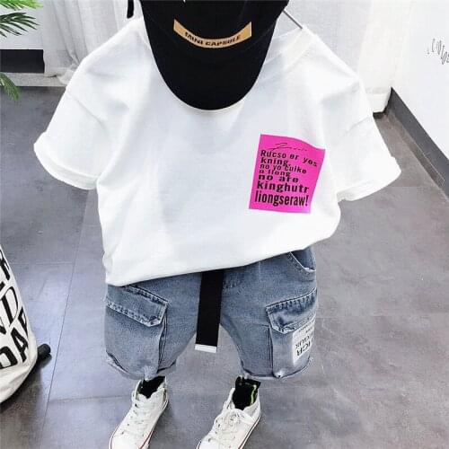 Summer Infant Baby Boy Clothes Sets Children Clothing Set for Girls Kids T-Shirt and Shorts 2PCS Outfits Cotton Casual Clothes