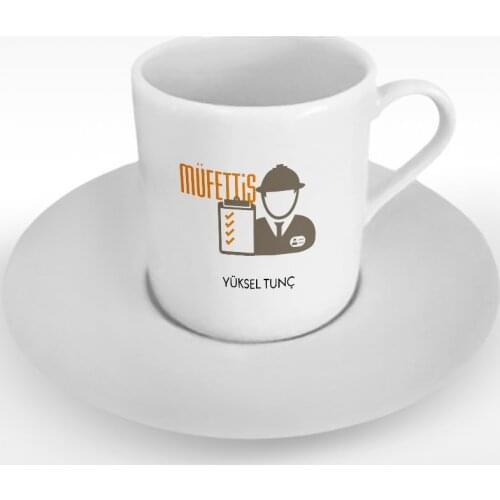 Personalized Professional Inspector Turkish coffee Cup