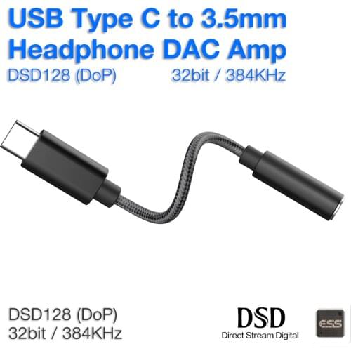 Portable Headphone Amplifier 600ohm HPA USB Type C DAC Codecs ESS9280 DSD Hard Decode HiFi Amp for SAMSUNG Xiaomi HUAWEI OnePlus