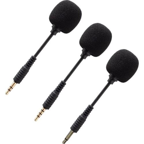 3.5mm Jack Mini Portable Omni-Directional Microphone for Recorder Cellphone Smartphone Phone