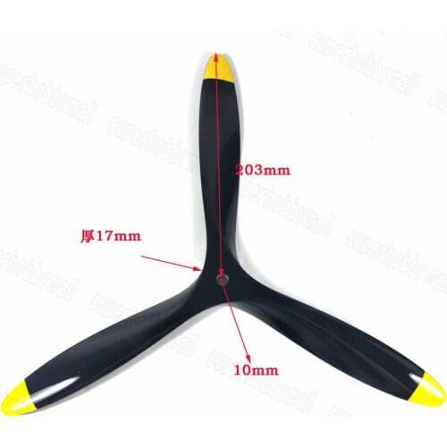 Sky-Fly 16*8 18*8 Beech Wood Wooden 3 Blades Propeller For RC Airplane Quadcopter Multicopter