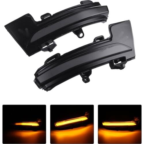 2PCS LED Dynamic Turn Signal Light Side Mirror Indicator Lamp For Skoda Octavia III 5E3 NL3 NR3 Combi 5E5 2012-2018 Car Styling