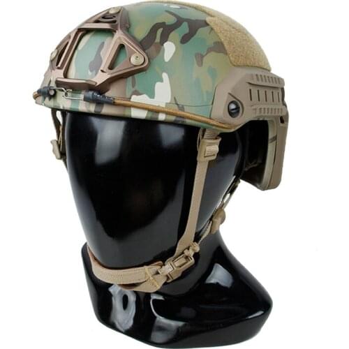 TMC Tactical Helmet AOR1/Multicam Limited Edition MTH Maritime Outdoor Paintball Protective Helmet (SIZE:M/L 56CM-59CM)