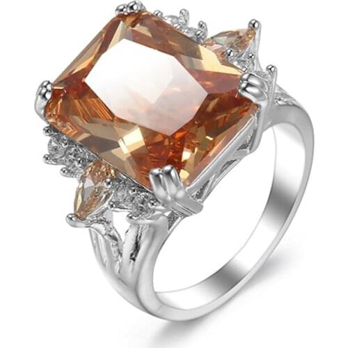 Vsquhan Women's Silver Rings