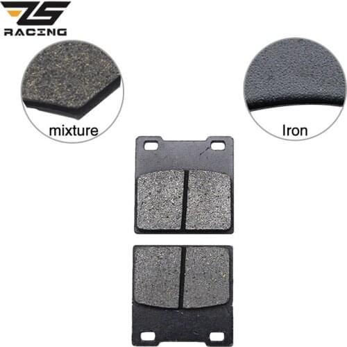 ZS Racing Motorcycle Parts Front & Rear Brake Pads Discs For SUZUKI GSF250/GSX 250/GSXR 250/RG 250/TV 250/GSXR 400/GSX 400 GS500