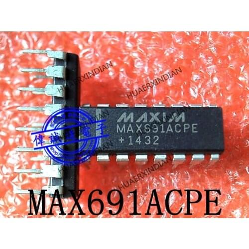 1Pieces new Original MAX691ACPE MAX691 DIP-16 In stock real picture