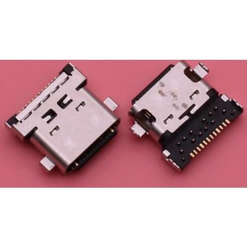 2pcs/lot Type C USB Port Charging Charger Connector Tail Plug Board Micro USB Connector For Huawei MatePad Pro Tablet Computer