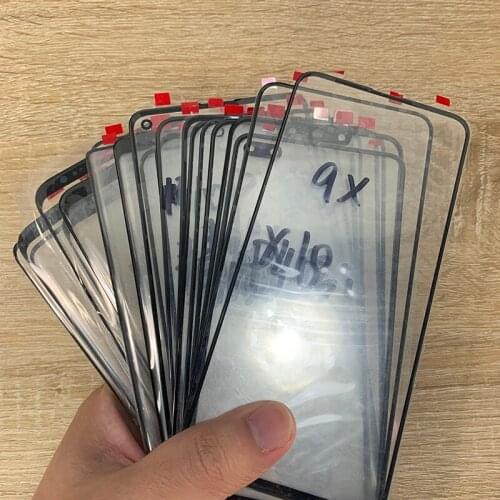 20PCS Front Touch Panel LCD Display Out Glass Cover Lens Phone Repair Replace Parts For Xiaomi Redmi Note 7 Pro Outer Screen