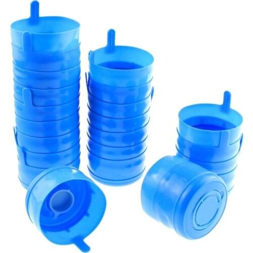 35Pcs Non Spill Cap Anti Splash Bottle Caps 55mm 5 Gallon Bucket Water Jug Replacement Water Bottle Snap on Cap