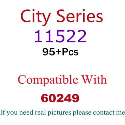 95Pcs 11522 Building Block Toy City Series 60249 Assembled Building Block Childrens Toy Gifts