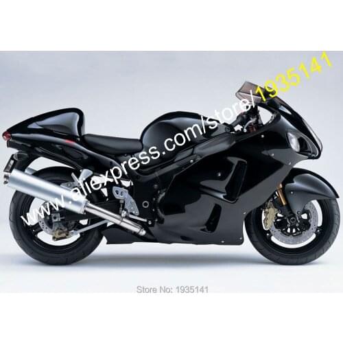 ABS Plastic For Suzuki GSX-R1300 Hayabusa 1999-2007 GSXR1300 99-07 GSXR 1300 Black Motorcycle Fairing Kit (Injection molding)
