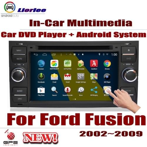 Car Radio DVD GPS Player Navigation For Ford Fusion 2002-2009 Android HD Displayer System Audio Video Stereo In Dash Head Unit