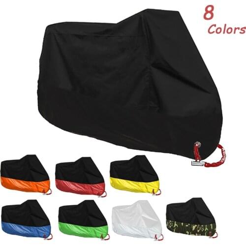 Motorcycle cover M-4XL Uv Protector waterproof Rain Dustproof cover Tent For Suzuki gsf 1250 650 GSX1250 GSX1400 GSX650F TL1000