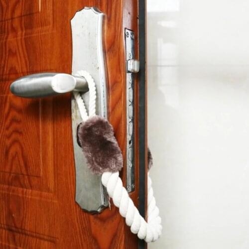 Decorative Rope Mayitr Doorstop Rope Doors Slamming Shut Wedge Door Handles Stopper Door Window Protectors Door Stoppers