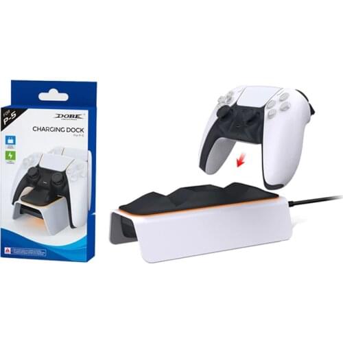 For PS5 Wireless Controller Fast Charging Charger For PS5 Game Controller Dual Charger PS5 Charging Base With AC Adapter