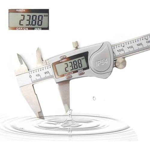 Waterproof IP54 electronic digital caliper 150mmDigital Caliper micrometer Stainless Steel vernier caliper Measuring tool