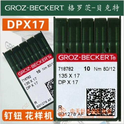 Germany GROZ-BECKERT DP*17 DPX17 Button Pattern Machine Needle