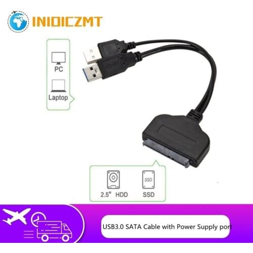INIOICZMT USB SATA 3.0 sata Cables Converter sata to usb Support 2.5 Inch HDD/SSD Hard Drive Wire Adapter Wired Convert Cables